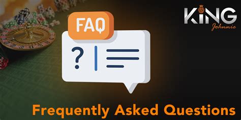 johnnie king casino|Frequently Asked Questions at King Johnnie Casino.